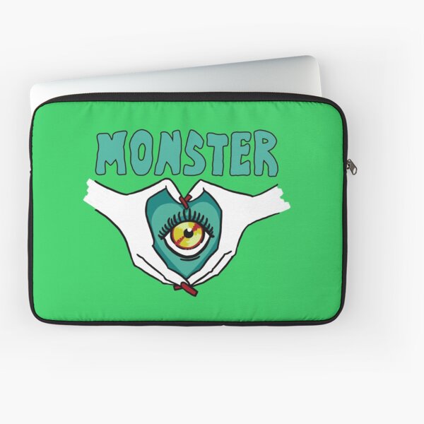 Monster - Hands and Text Laptop Sleeve