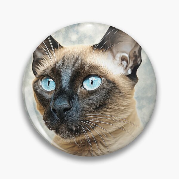 Item preview, Portrait of a Seal Point Siamese Cat designed and sold by Elisabeth Lucas.