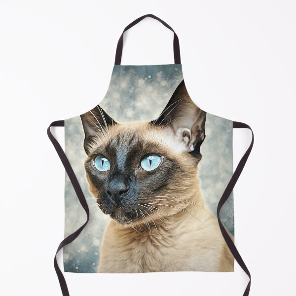 Item preview, Portrait of a Seal Point Siamese Cat designed and sold by Elisabeth Lucas.