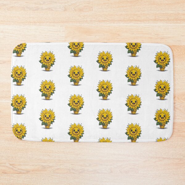 Item preview, Smiling sunflower flower. designed and sold by BaliamShop.
