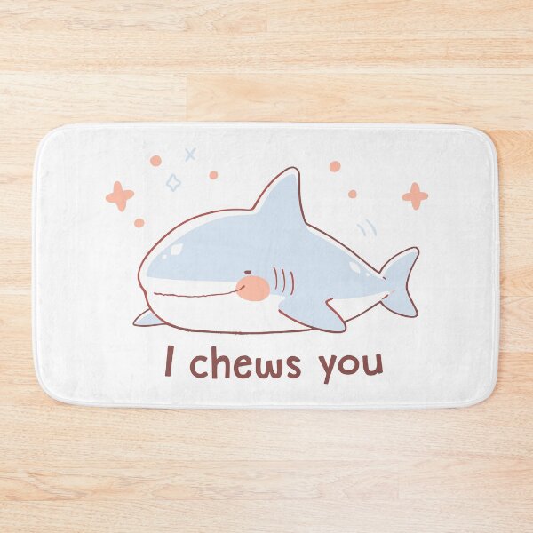 Item preview, Cute Shark - I Chews You designed and sold by Anicristi.