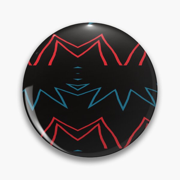 Item preview, Red And Blue Geometric Fusion designed and sold by delohill.