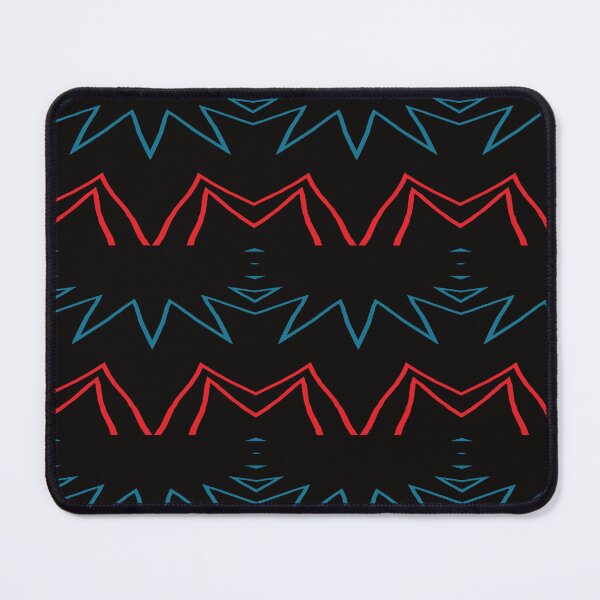 Item preview, Red And Blue Geometric Fusion designed and sold by delohill.