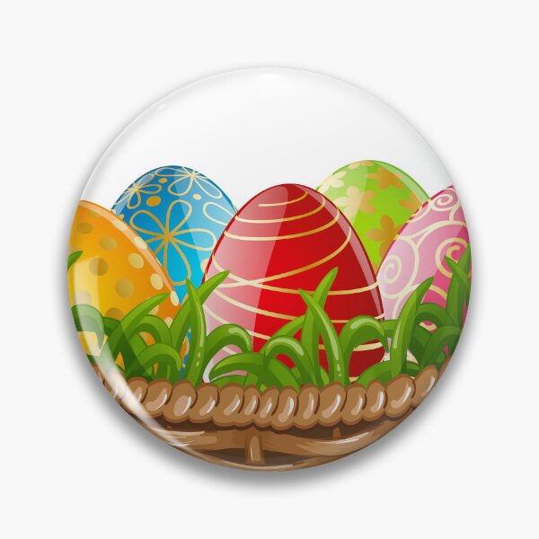 Item preview, A Basket of Easter Eggs  designed and sold by Pebasfa.