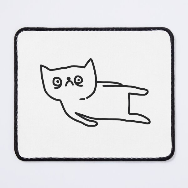Item preview, Insomnia Tired Cat with Dark Circle designed and sold by sleepycharis.