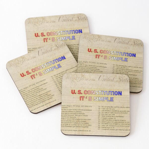 Item preview, US Constitution It's Simple designed and sold by ZepoPublishing.