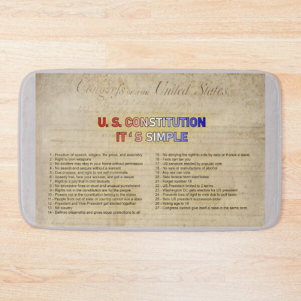 Item preview, US Constitution It's Simple designed and sold by ZepoPublishing.