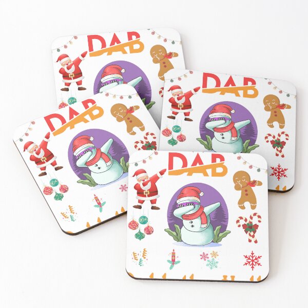 Item preview, Dab the Halls Dabbing Santa Christmas festive holiday fun party  designed and sold by Verle-art.