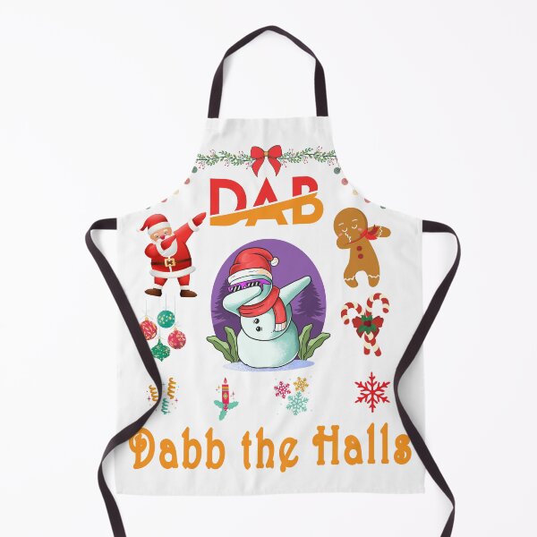 Item preview, Dab the Halls Dabbing Santa Christmas festive holiday fun party designed and sold by Verle-art.