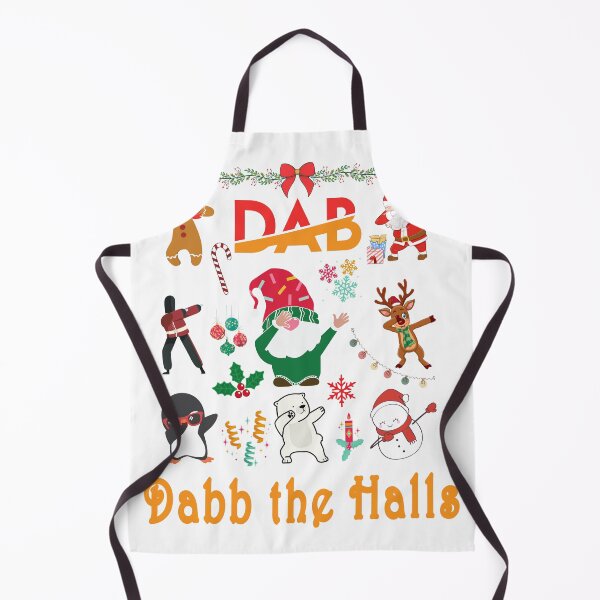 Item preview, Dab the Halls Dabbing Santa Christmas festive holiday fun party designed and sold by Verle-art.
