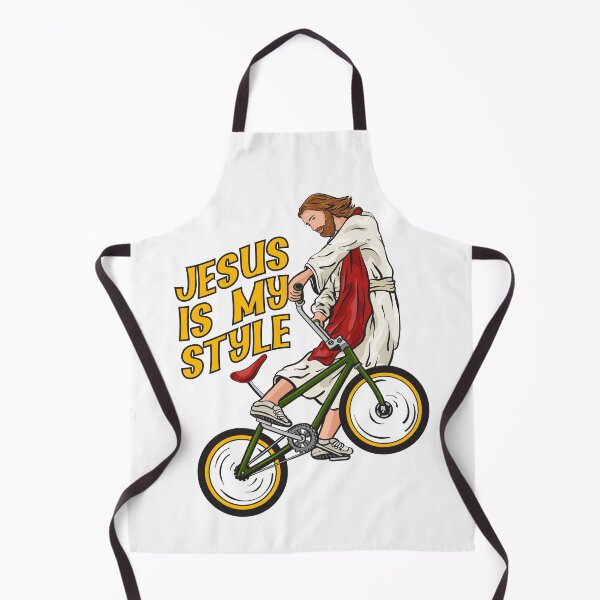 Artikelvorschau, Christus auf dem Fahrrad - BMX Jesus entworfen und verkauft von ChristlikeMerch.