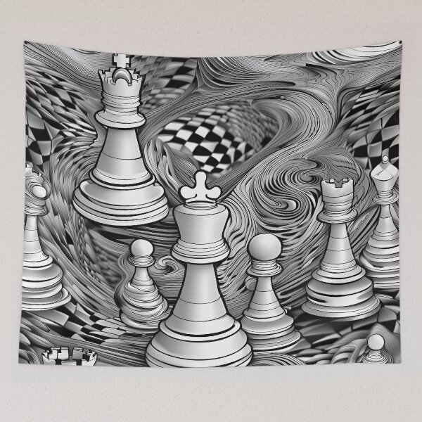 Item preview, Abstract Chess designed and sold by REALDesign-Shop.