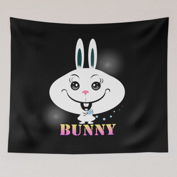 Item preview, Magic white bunny ( Rabbit)  designed and sold by Shirley cute art .