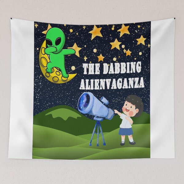 Item preview, Dabbing Alien-vaganza. Join the Alien Craze party designed and sold by Verle-art.