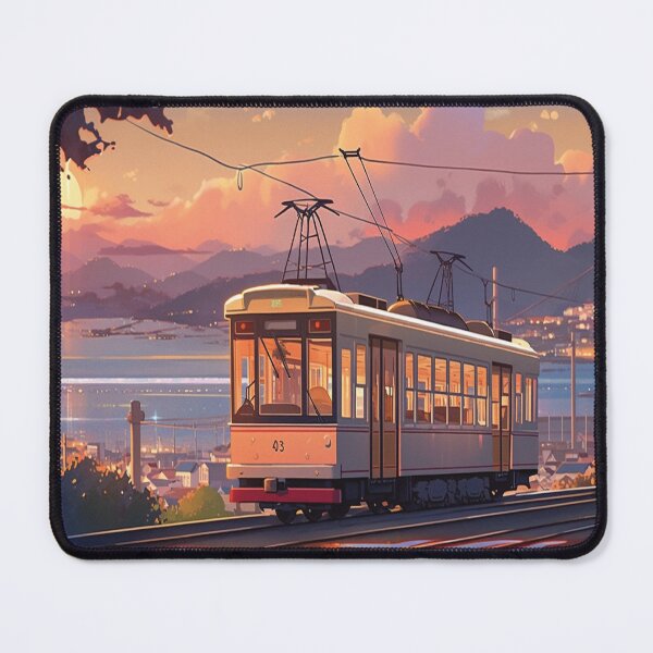 Item preview, Sunset Trolley Ride designed and sold by VintageVogue99.