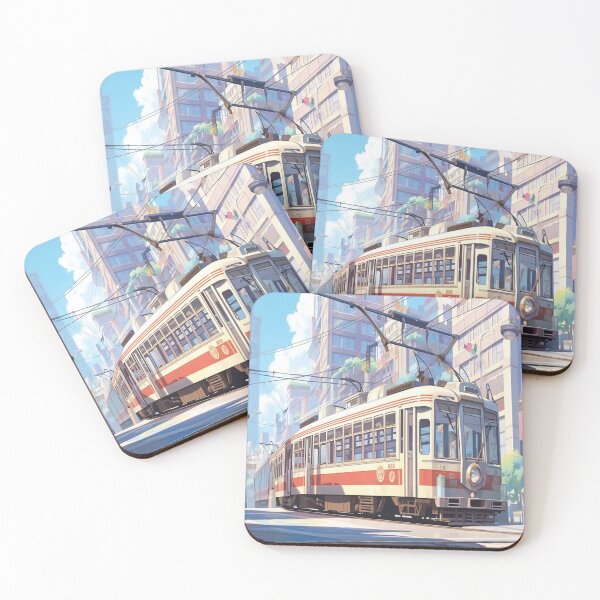 Item preview, Trolley on the Water's Edge designed and sold by VintageVogue99.