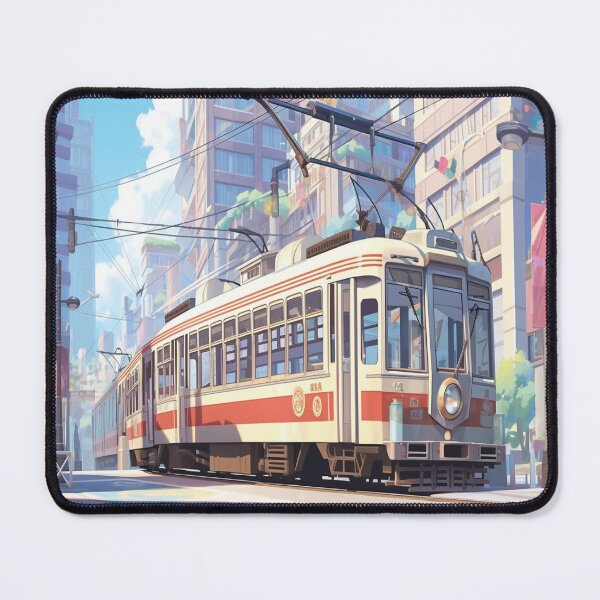 Item preview, Trolley on the Water's Edge designed and sold by VintageVogue99.