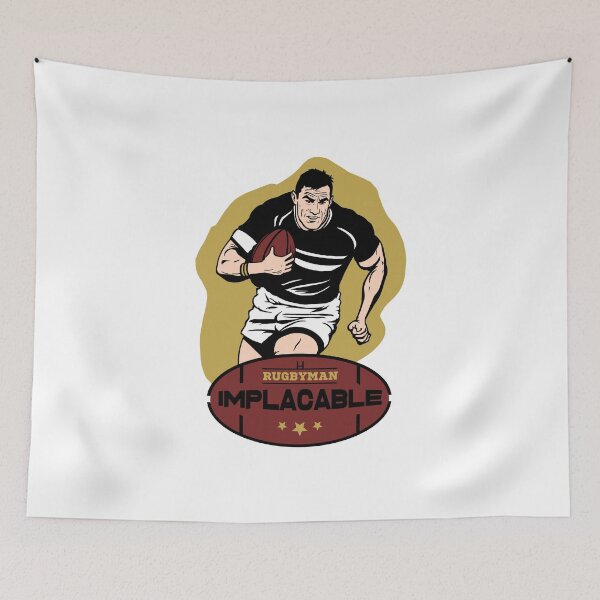 Item preview, RELENTLESS RUGBYMAN! designed and sold by francoisville.
