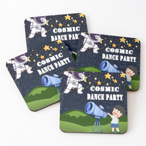 Item preview, Cosmic Dance Party - Dabbing the Space designed and sold by Verle-art.