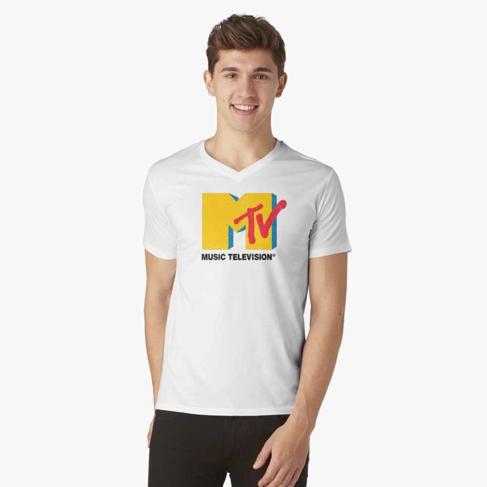 Item preview, V-Neck T-Shirt designed and sold by heavily80s90s.