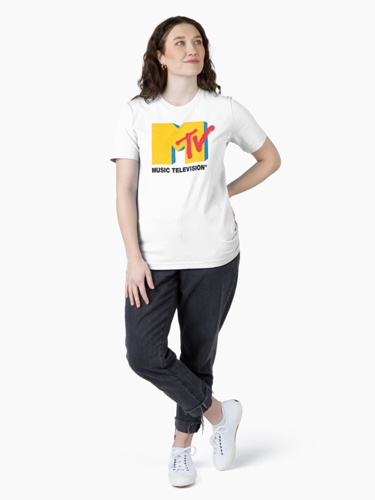 Thumbnail 4 of 7, Essential T-Shirt, MTV designed and sold by heavily80s90s.