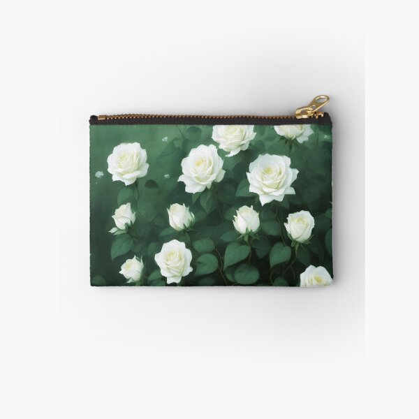 Item preview, Bush of White Roses Painting designed and sold by celartinspire.