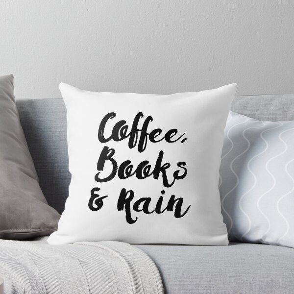 Item preview, Coffee, books & rain designed and sold by Wanderlust40.