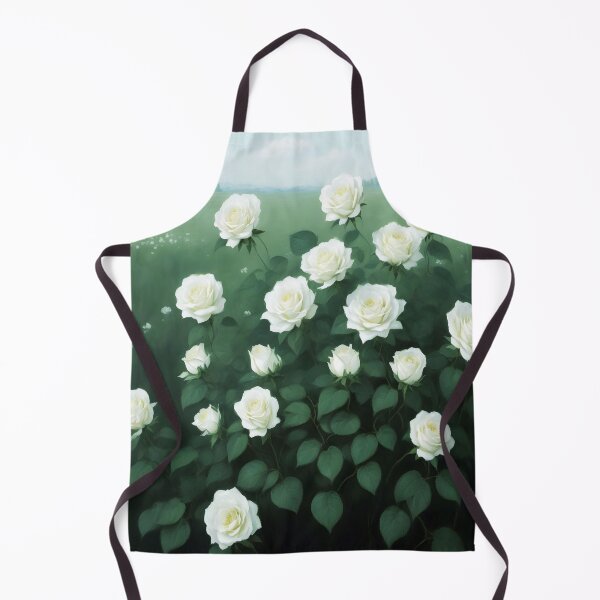 Item preview, Bush of White Roses Painting designed and sold by celartinspire.