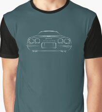 C4 Corvette ZR-1 - rear stencil, white Graphic T-Shirt