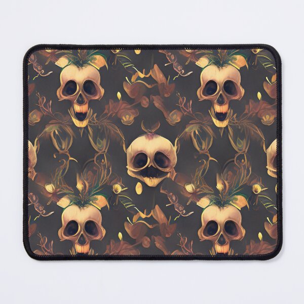 Item preview, Halloween Skull Pattern designed and sold by Indie-Chille.