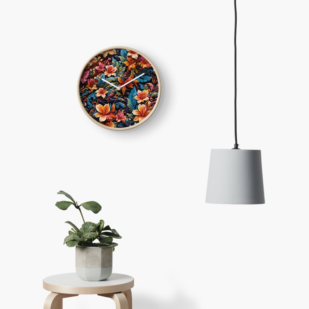 Item preview, Clock designed and sold by DJALCHEMY.
