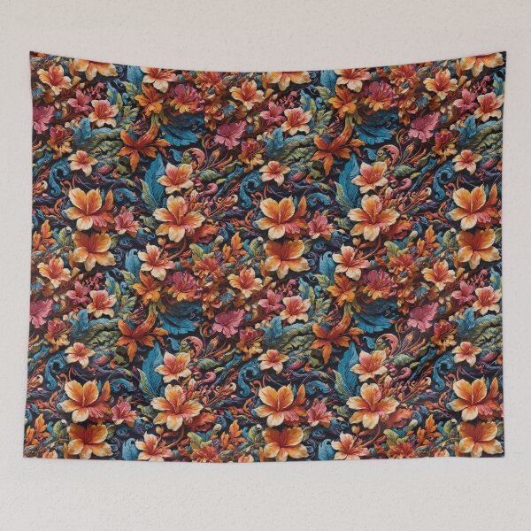Item preview, Colorful Hawaiian pattern designed and sold by DJALCHEMY.