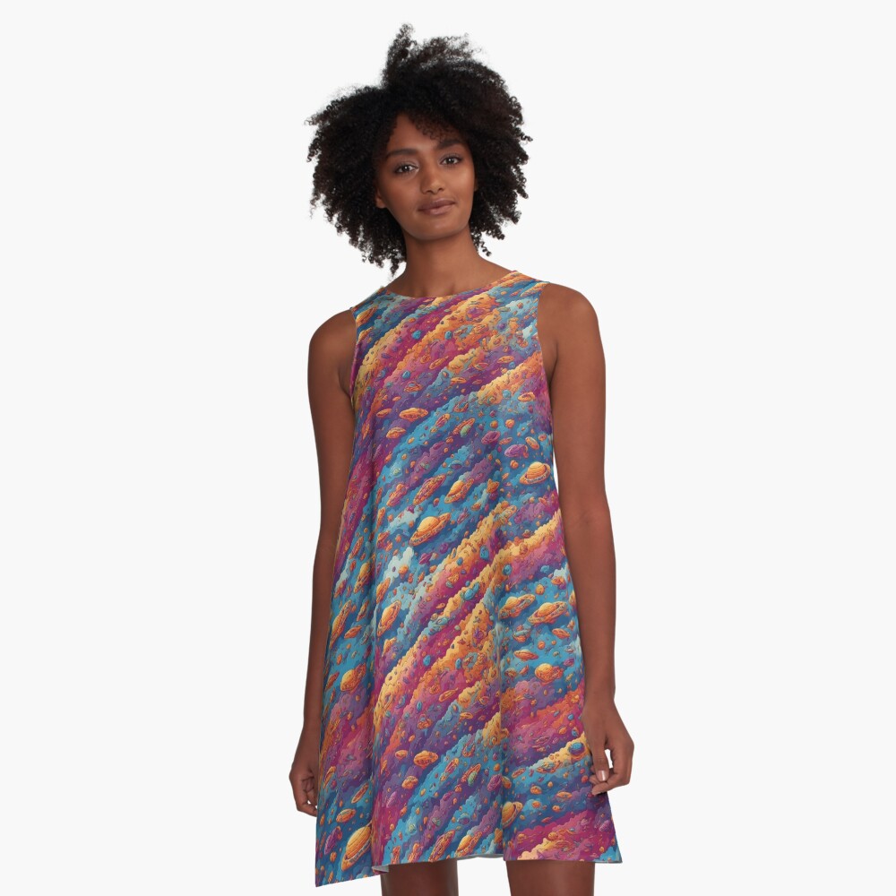 Item preview, A-Line Dress designed and sold by DJALCHEMY.