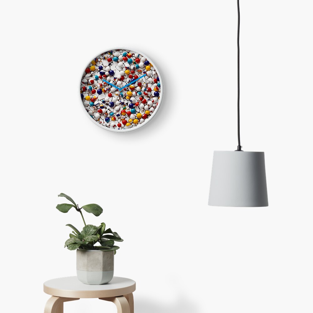 Item preview, Clock designed and sold by DJALCHEMY.
