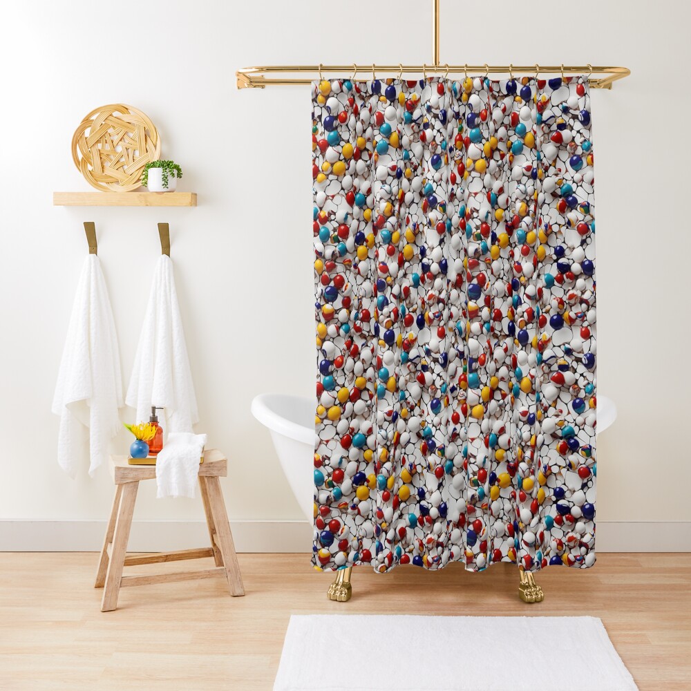 Item preview, Shower Curtain designed and sold by DJALCHEMY.