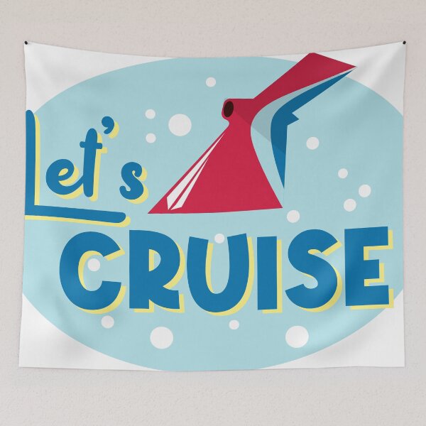 Item preview, Let's cruise - Carnival Cruise designed and sold by SlagiStudio.