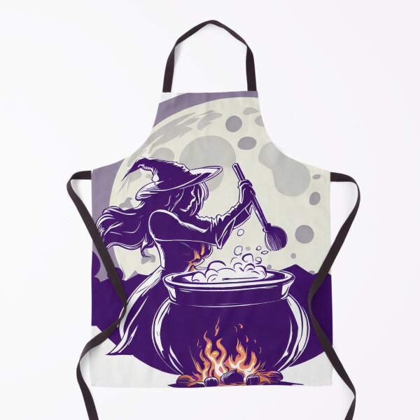 Item preview, Witch Brewing Magic in the Moonlight designed and sold by willowbyraashi.