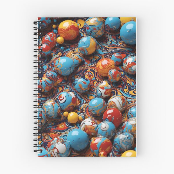 Item preview, Marbles Covered in Paint designed and sold by DJALCHEMY.
