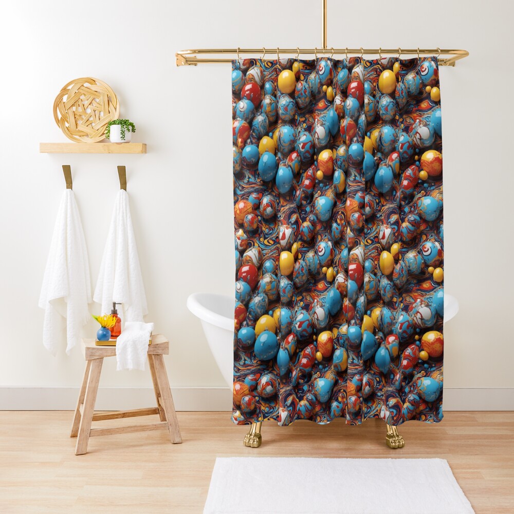 Item preview, Shower Curtain designed and sold by DJALCHEMY.