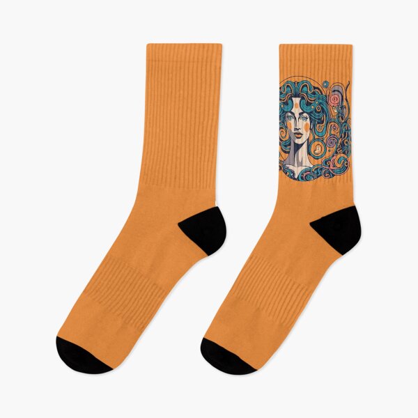 Item preview, Woman in the style of Gustav Klimt designed and sold by CatCoconut-Art.
