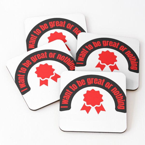 Item preview, i want to be great or nothing designed and sold by Arulsanthosh.