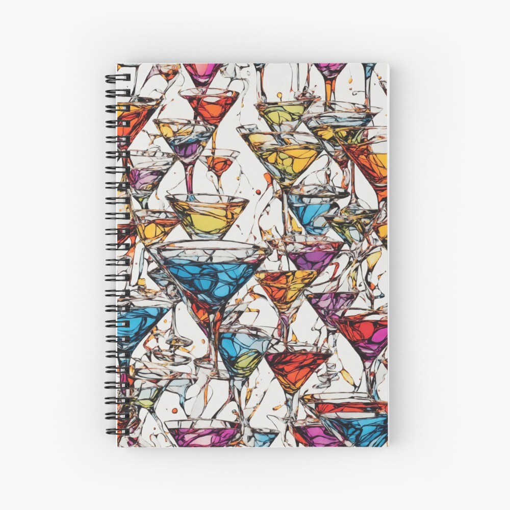Item preview, Spiral Notebook designed and sold by DJALCHEMY.