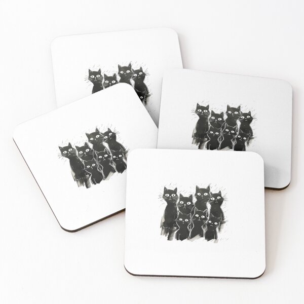 Item preview, Suspicious Cats designed and sold by Nice En.
