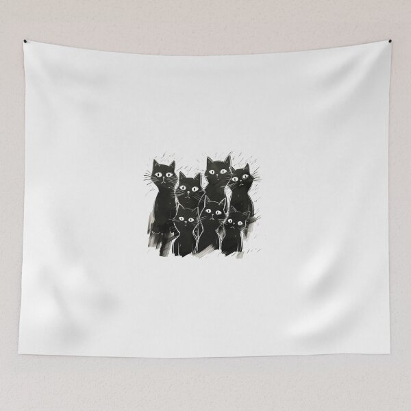 Item preview, Suspicious Cats designed and sold by Nice En.