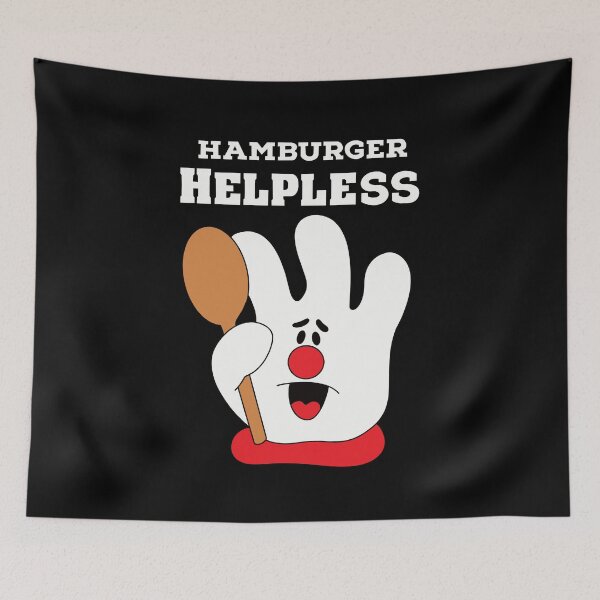 Item preview, Hamburger Helpless designed and sold by FraudtheFrog.