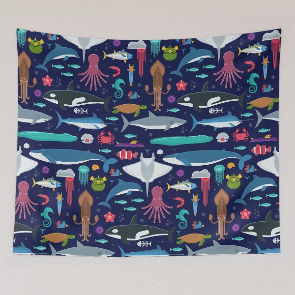 Item preview, Ocean Sea Creatures designed and sold by solrevolver.