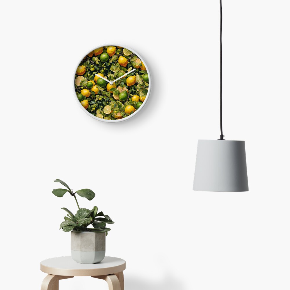 Item preview, Clock designed and sold by DJALCHEMY.