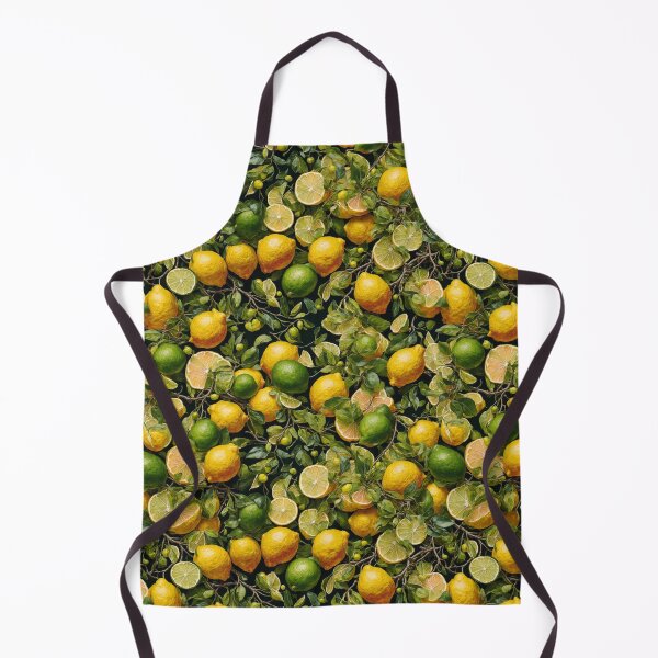 Item preview, Lemons and Limes pattern designed and sold by DJALCHEMY.