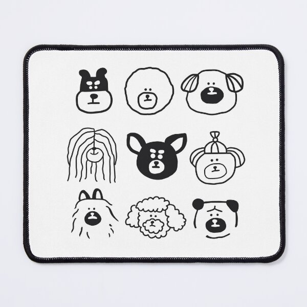 Item preview, Cute Line Dogs and Puppies designed and sold by sleepycharis.