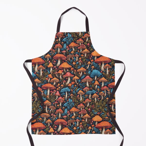 Item preview, Colorful mushrooms pattern designed and sold by DJALCHEMY.